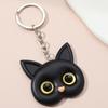 Cute Bunnies Keychain 3D Cartoon Cat Keychain Ribbt Keychain Gift Easy To Carry