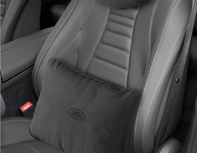 Suede Neck & Lumbar Pillow for Range Rover Sport, Discovery Sport, Evoque, Velar, Guardian Models