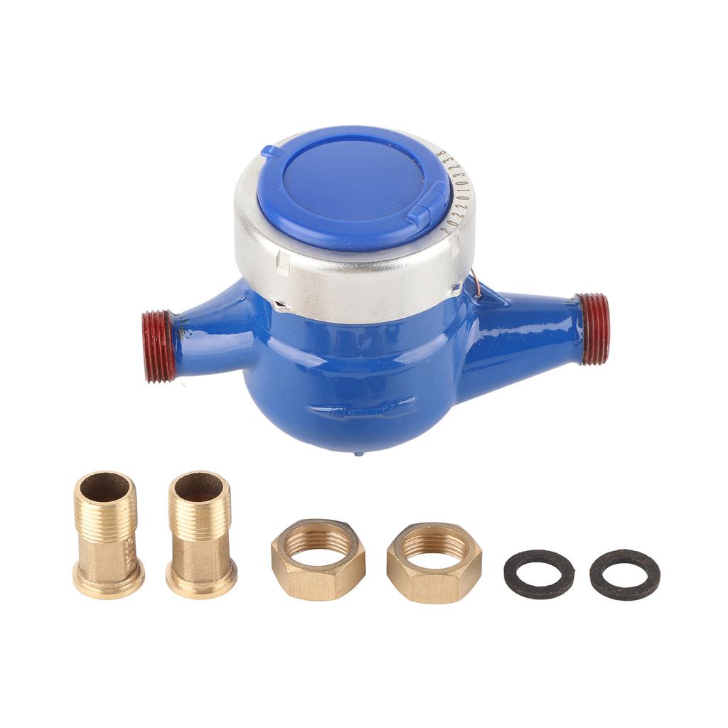 LXSG‑15E 1 2 Water Meter Remote Rotating Wing Dry Type Water Meter for Garden Home Use