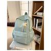 The new simple, fresh, cute, sweet, high-value, versatile, fashionable, lightweight and large-capacity backpack.