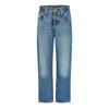 Levis Womens/Ladies 501 Straight Leg Ankle Grazer Jeans