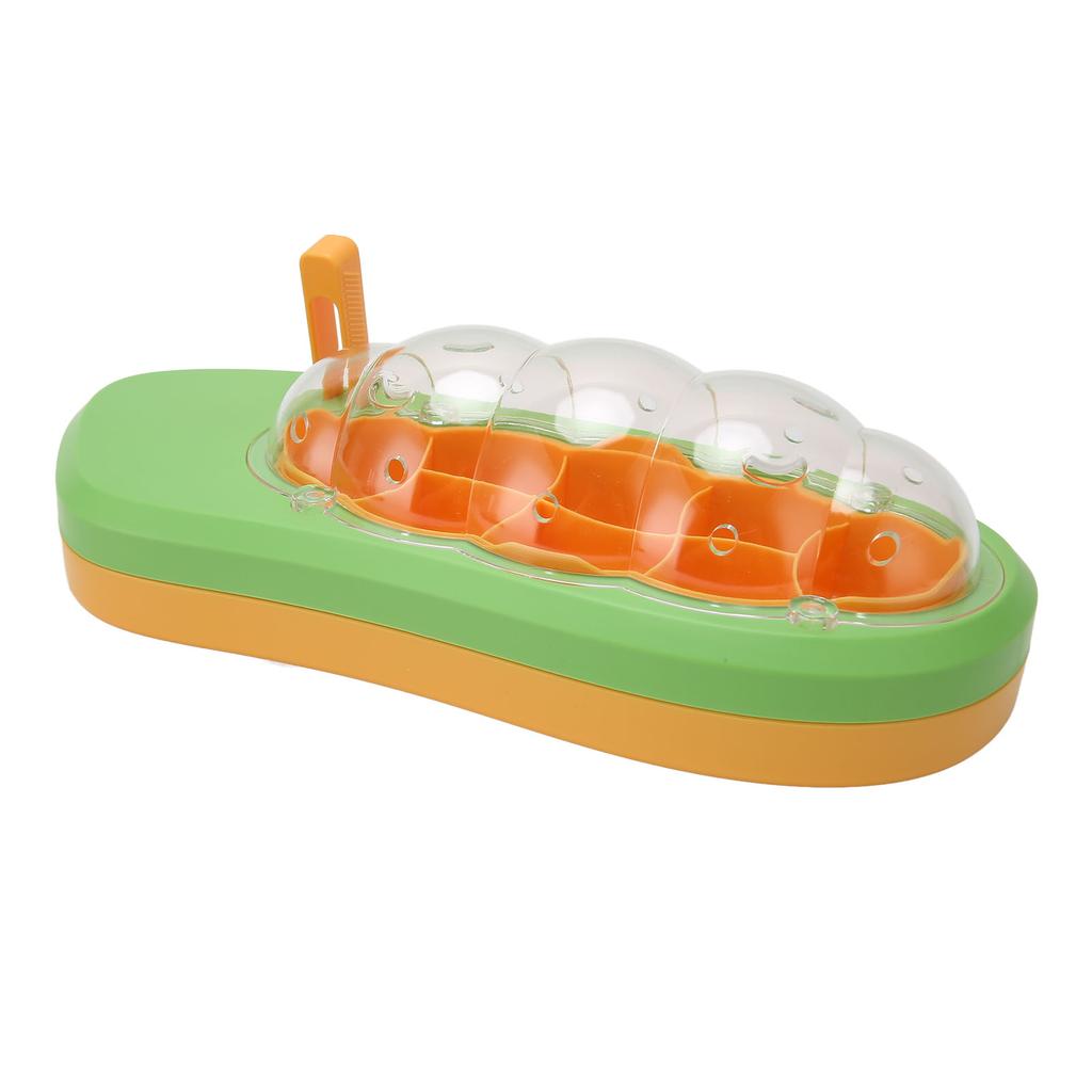 Silkworm Observation Box Educational Silkworm Breeding Space Rearing Bucket with Tweezer for Insect Learning