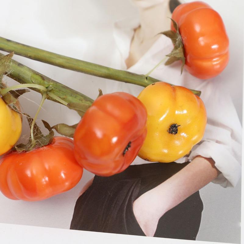 Simulated Pumpkin Fruit PropsSimulated Berries Housewarming Home Decoration Ornaments Artificial Flowers