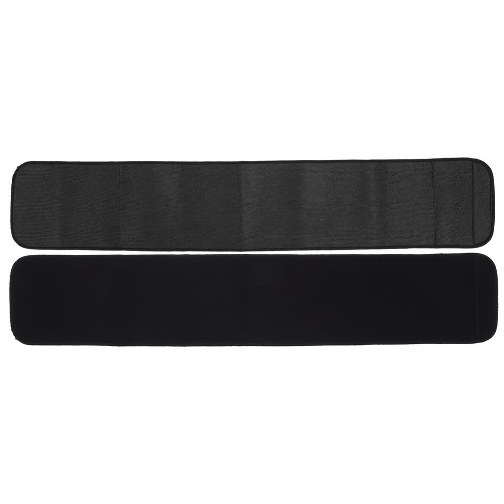 Breathable Waist Trimmer Wrap Adjustable Abdominal Waist Trainer Waist Support WrapBlack