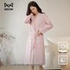 MaoRen Women's 100% Cotton All-Season Robe Pajama Set