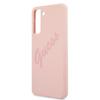 Guess Guhcs21Mlsvspi S21+ G996Różowy/Pink Hardcase Script Vintage