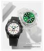 Sanda 6078 Dual Calendar Student Watch with Transparent Strap - Waterproof & Luminous