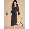 Kebeier Women's Suit Jacket & Shirt Dress Two-Piece Set