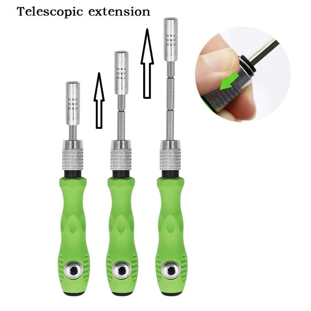 Schraubendreher-Set 32-teilig, zerlegbar, für Telefon, Laptop