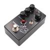 MOSKYAudio Fuzz Distortion Guitar Effect Pedal 4 Mode Switch & Volume Filter Distortion Controls Compact Portable