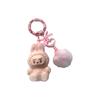Christmas Labubu Kawaii Particles Keychain Bag Cell Phone Charm Key Chain Christmas Gift Cute Plush Charm