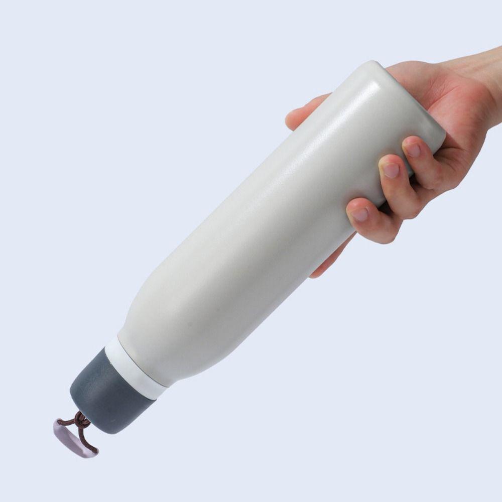 Leak-Proof Insulated Bottle Large Capacity Vacuum Flask Bottle Portable Sports Kettle  Student