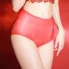 Ultra-Thin Sexy Horse Oil Silky  Pure Desire, Tearable, See-Through Temptation, Plus Size Glossy Triangle Panties For Women