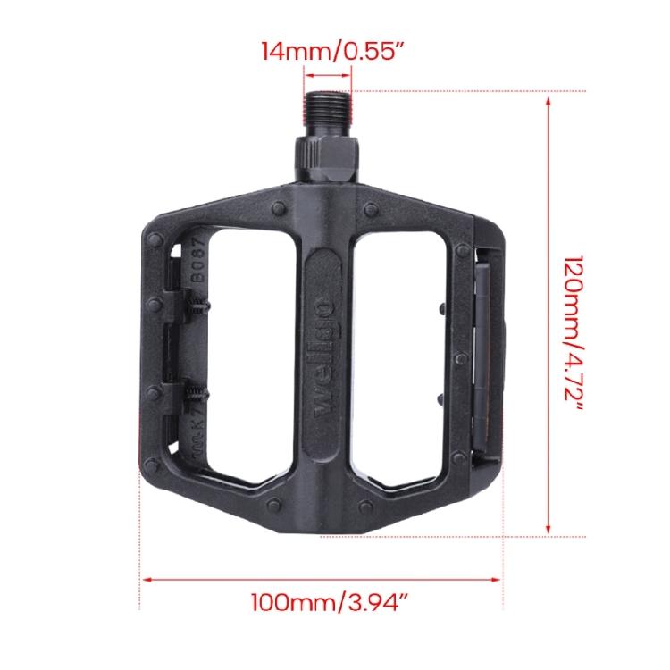 Mountain Road Bike Pedals Alloy Lightweight Bike Pedals Non-Slip Bicycles Pedals