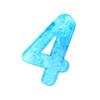 3D Raised Door Number Plaque Waterproof Address Number Sign House Number Stickers  Hotel