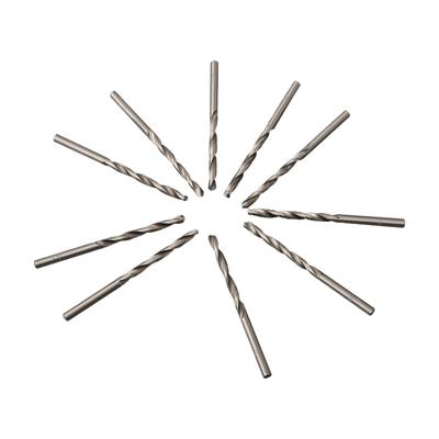 10 Stück Bohrer 4mm Schnellarbeitsstahl Bohrspiralbohrer für Bohrmaschine