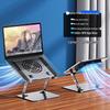 2025 Universal Folding Laptop Cooling Pad with Dual-Layer Fan Stand