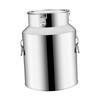 Coffee Canister Stainless Steel Barrel Milk Transport Container Sealed Bean Cereal