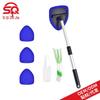 Telescopic Car Windshield Defogger & Glass Cleaning Set with Ultra-fine Fiber Cloth & Scraper