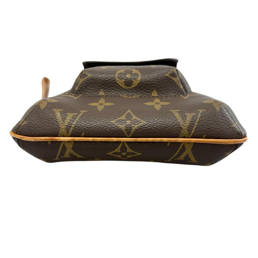 LOUIS VUITTON Partition M51901 Shoulder Bag Brown Women Pouch used