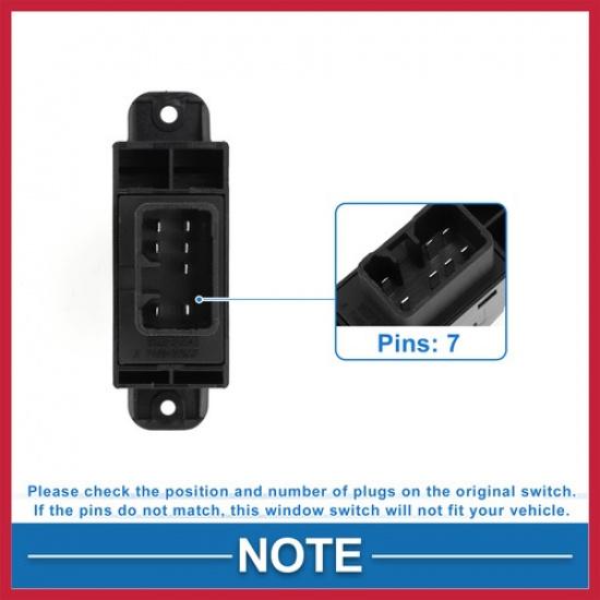 Front Right Side Power Window Switch Fit for Hyundai Accent 13-17 No935801R001