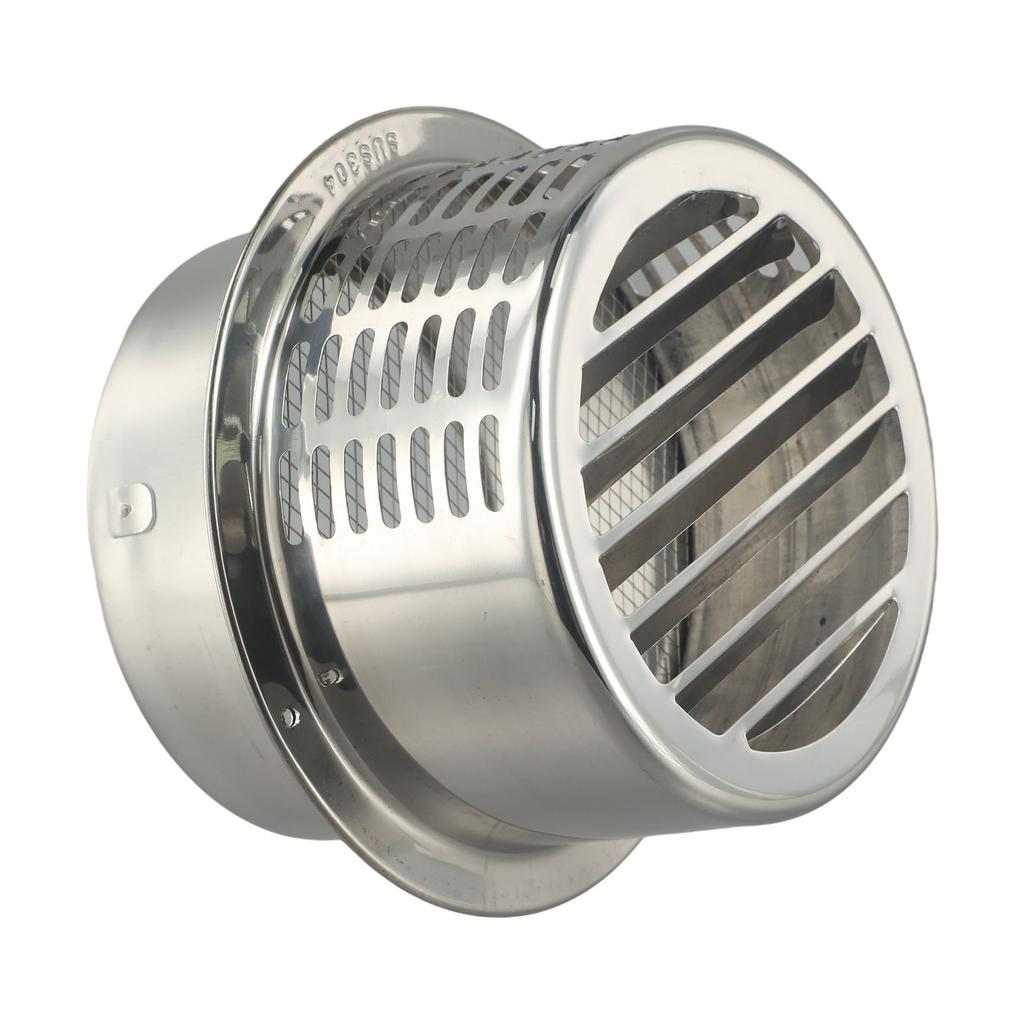 Stainless Steel Water Heater Chimney Cap Air Vent Ducting Ventilation Exhaust Grille Cover Outlet Heating Cooling Vents Cap