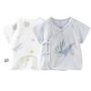 TONGTAI Baby Jacquard Cotton Short Sleeve Vest