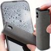 2 In 1 Microfiber Cleaning Spray Bottle with Cloth Set Portable Screen Cleaner for Phone Tablet Glasses Electronics
