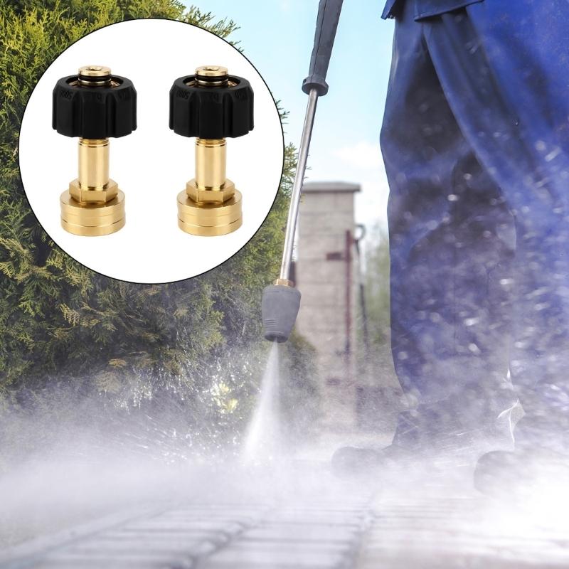 Industrial Strength 3/4In Female Threaded Quick Connect Adapter M22-14mm Copper Fitting For High Pressure Hose Systems