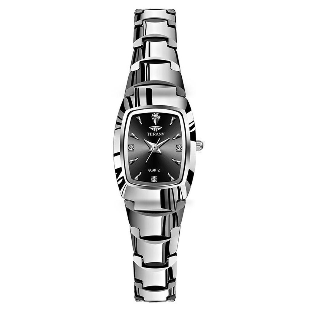 Stylish Korean Women's Waterproof Square Watch - Elegant and Trendy Design
