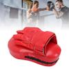Boxing Curved   Punching Mitt PU Leather Boxing Pad with   Strap for Taekwondo Training