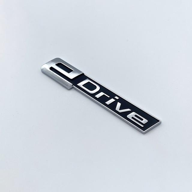 New Chrome Black Fender Letters SDrive XDrive EDrive Emblems for BMW 3 4 5 6 7 8 Series X3 X4 X5 X6 Z4 GT Car Trunk Logo Sticker