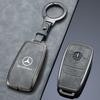 wlfx3 Durable Metal Key Shell For Mercedes Benz LOGO 2022 C S Class W206 W223 S350 C260 C300 S400 S450 S500 – Long-Lasting Key Cover