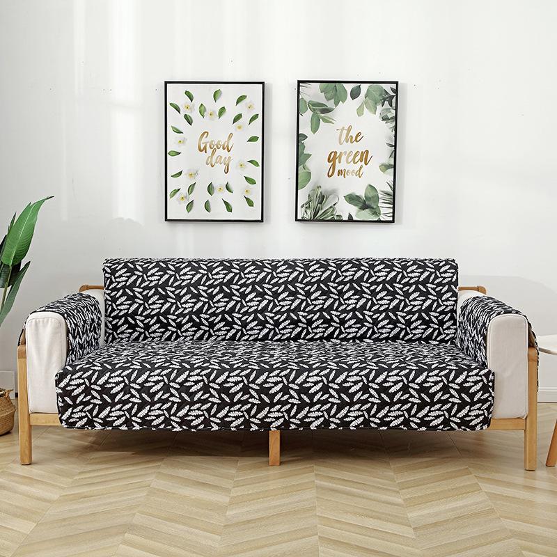Anti Slip Ultrasonic Integrated Full Cover Pet Sofa Mat Printed Integrated Sofa Cover
