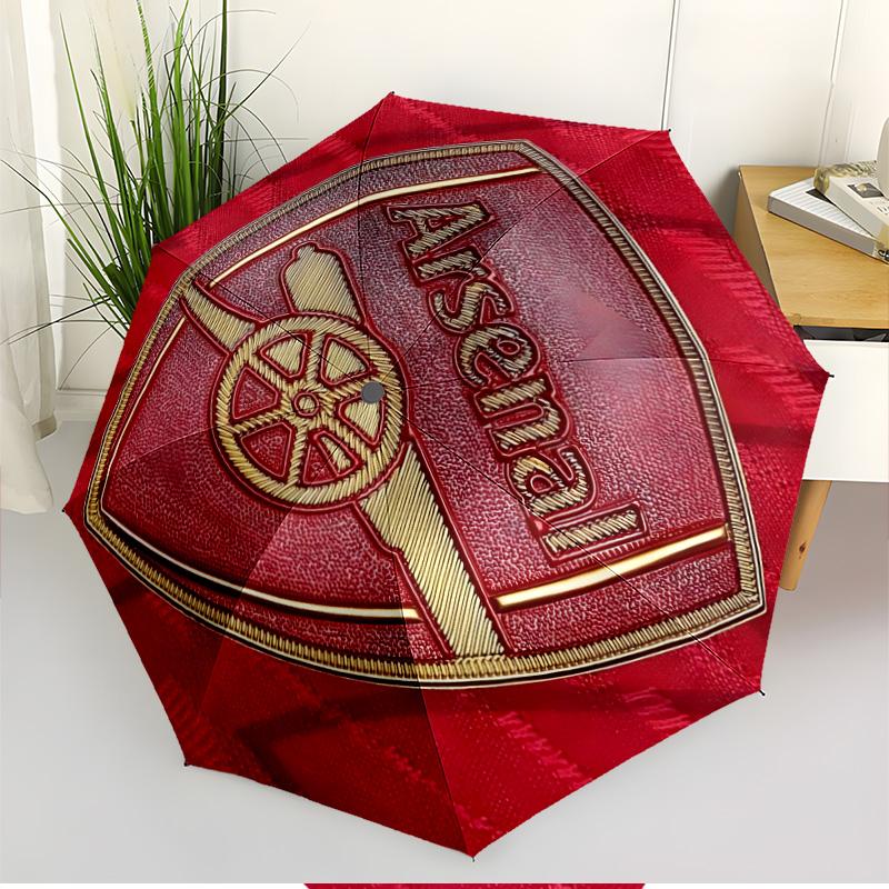 football team.C Print Automatic Open Close Umbrella, Portable Foldable Umbrella, for Outdoor Commute Camping Trip, Ideal Birthday Gift
