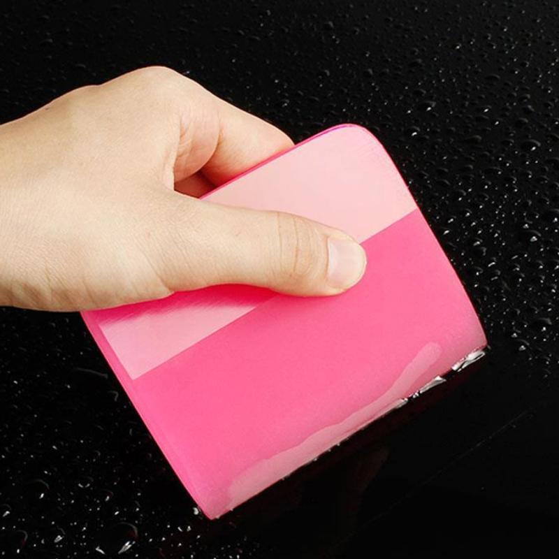 Ppf Squeegee Anti-Scratch Rubber Scraper Soft Tpu Mini Car Wrap Squeegee For Film Installation Vinyl Window Tint Tools