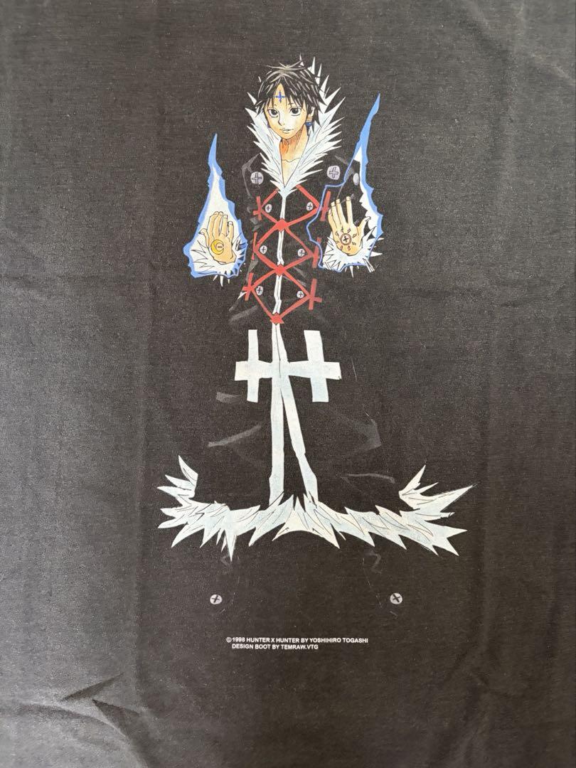 

[USED] HUNTER × HUNTER Chrollo Phantom Troupe Anime T-shirt Super Rare
