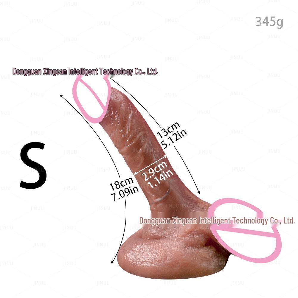 Soft Silicone Replica Dildo - Realistic G-Spot Stimulator for Female Pleasure