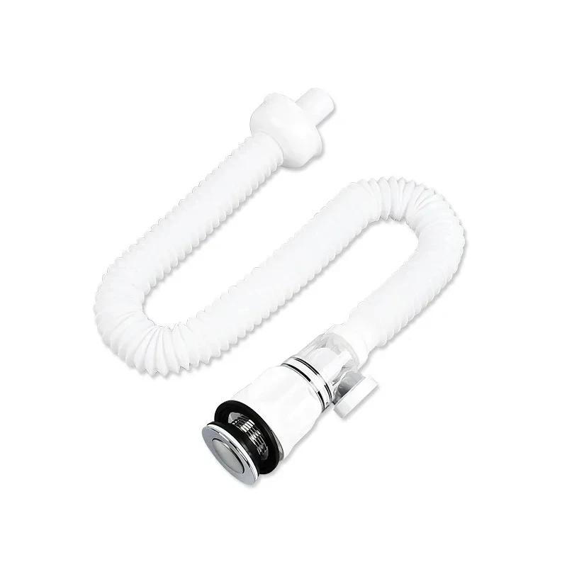 

Universal Sewer Deodorizing Sewer Pipe Drain Pipe Horizontal and Vertical Drainage Trough Wash Basin Accessories Leak-proof