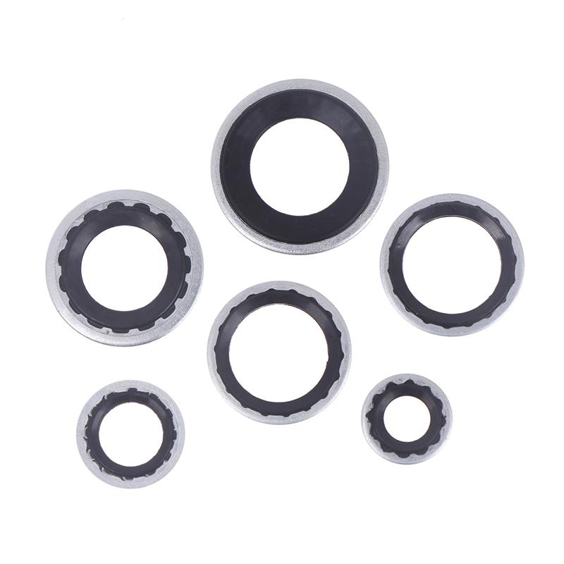 30Pcs/Box Sealing Gaskets For Automotive Air Conditioning Systems High Temperature Resistant Gasket Car Accessories