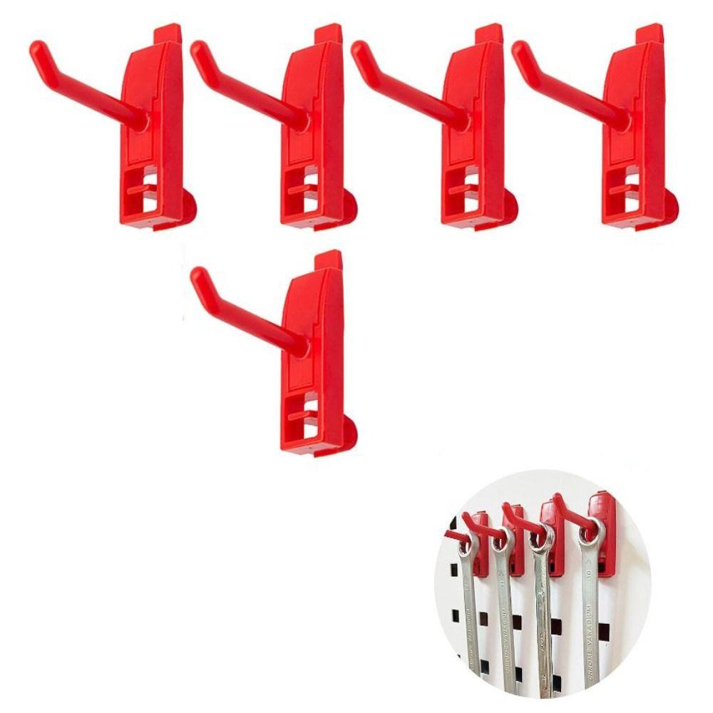 5PCS ABS Garage Pegboard Hook Small Spray Bottle Hooks Pegboard Hooks  for Wall Mount Tool