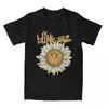 2024 Hommes Femmes Groupe Blink Tournesol 182 T-shirt Marchandise Décontracté 100% Coton Manches Courtes T-shirt Hauts Grande Taille