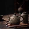 Japanese Teapot Single Pot Household Retro Kung Fu Tea Set Single Filter Ceramic Tea Maker Gilt Teapot Set