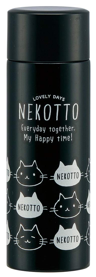 

Skater Mug Bottle Mini Stainless Steel Bottle Water Bottle Mobile Mug Cat 120ml SMBC1B