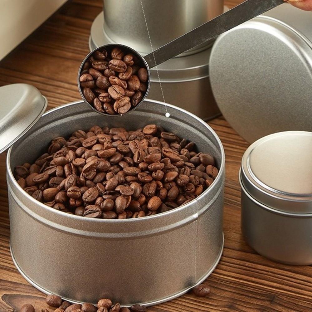 Candle Jar Silver Tin Box Empty Portable Empty Can Small Item Multi Color Portable Box Gift Box