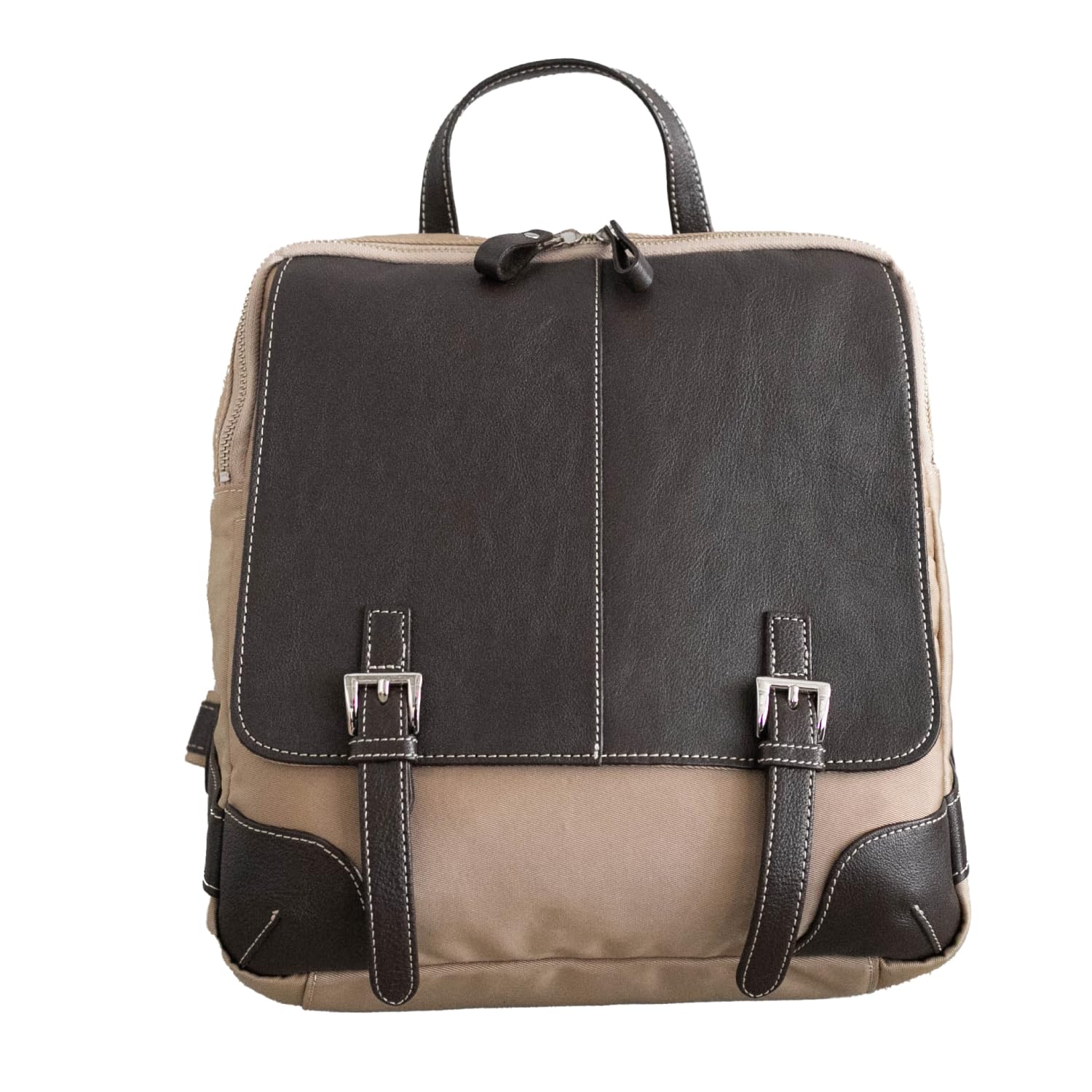 

BAG since GENOVA cowhide leather backpack 2533 [IMAI 1977] Japanese-made (beige/chocolate)