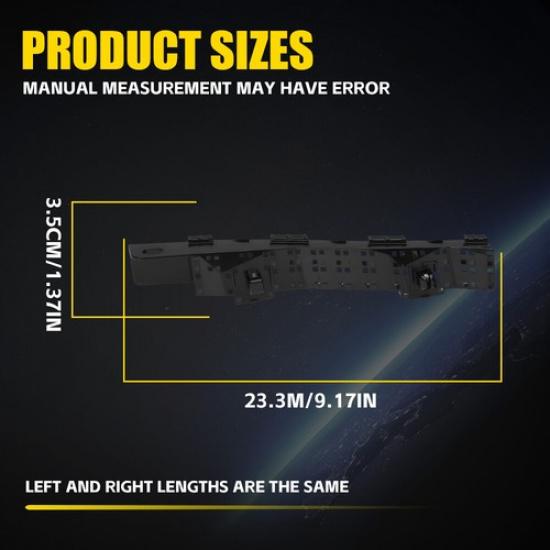 2-4X Front Left +Right Side Bumper Support Bracket For 2014-2018 Subaru Forester