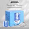Shoe Cleaning & Polishing Wipes for Stain & Yellowing Removal - Travel-Friendly & Disposable for White Shoes