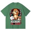 230 Gsm 100% Cotton Fullmetal Alchemist V5 Alchemy Crossing Print Unisex Heavy Cotton T Shirt