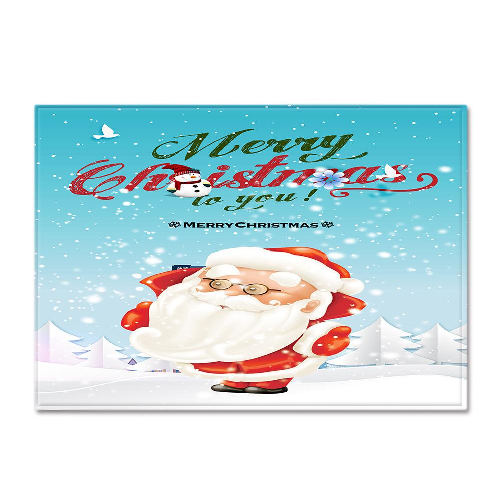 Christmas Living Room Floor Mat Bedroom Dining Room Carpet Carpet Doormat